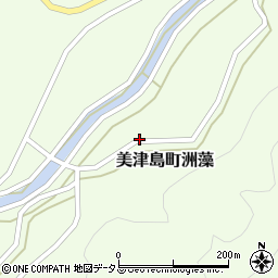 長崎県対馬市美津島町洲藻周辺の地図