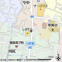 和歌山県岩出市川尻216周辺の地図