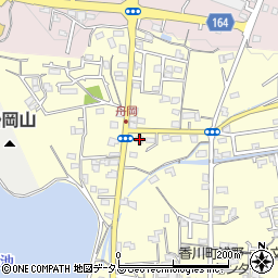 香川県高松市香川町浅野135周辺の地図