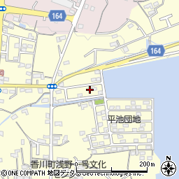 香川県高松市香川町浅野348-28周辺の地図