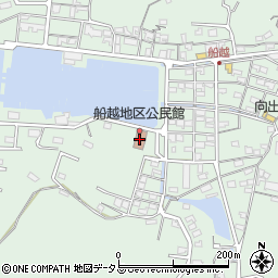 志摩市役所　船越地区公民館周辺の地図