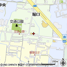 姜家周辺の地図