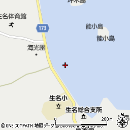 横浜生名港線周辺の地図