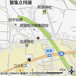兵庫県南あわじ市賀集立川瀬4周辺の地図