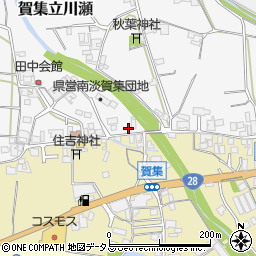 兵庫県南あわじ市賀集立川瀬1周辺の地図