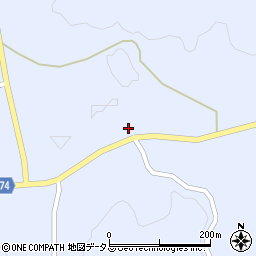 愛媛県越智郡上島町岩城4851周辺の地図