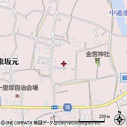 香川県丸亀市飯山町東坂元2258周辺の地図