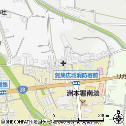 兵庫県南あわじ市賀集立川瀬729周辺の地図