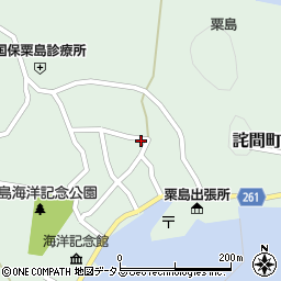 香川県三豊市詫間町粟島1329-2周辺の地図