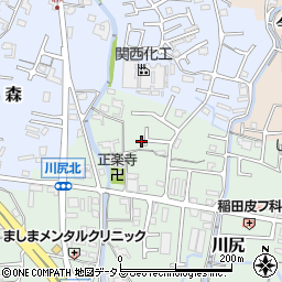 和歌山県岩出市川尻264周辺の地図