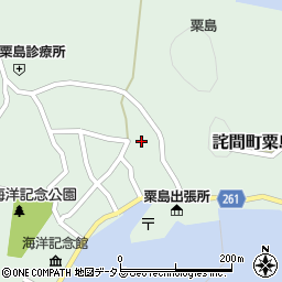 香川県三豊市詫間町粟島869-1周辺の地図