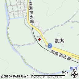和歌山県和歌山市加太889周辺の地図
