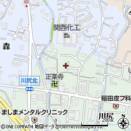 和歌山県岩出市川尻264-6周辺の地図