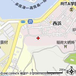 笠井モータース周辺の地図