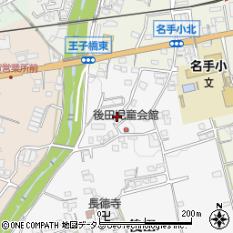 和歌山県紀の川市後田12-1周辺の地図