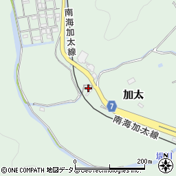 和歌山県和歌山市加太809周辺の地図