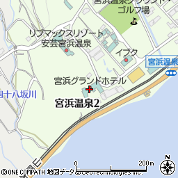 宮浜グランドホテル周辺の地図