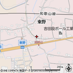 和歌山県紀の川市東野175-2周辺の地図