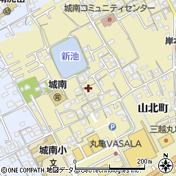 香川県丸亀市山北町229周辺の地図