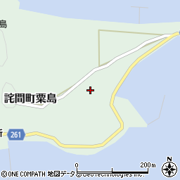 香川県三豊市詫間町粟島550周辺の地図