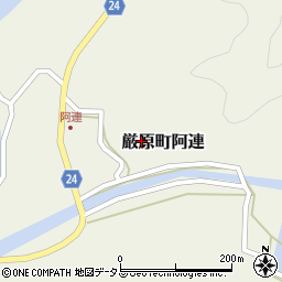 長崎県対馬市厳原町阿連周辺の地図