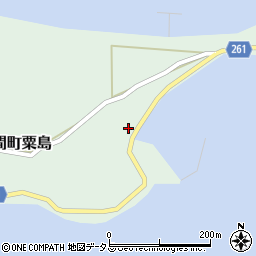 香川県三豊市詫間町粟島536周辺の地図