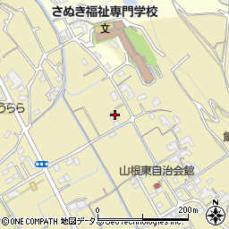 香川県丸亀市飯野町東二197周辺の地図