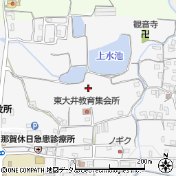 和歌山県紀の川市東大井周辺の地図