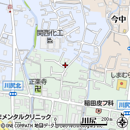 和歌山県岩出市川尻254周辺の地図