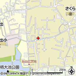和歌山県岩出市新田広芝137周辺の地図