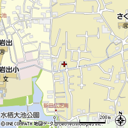 和歌山県岩出市新田広芝111周辺の地図