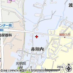和歌山県岩出市赤垣内37-2周辺の地図