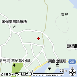 香川県三豊市詫間町粟島877周辺の地図