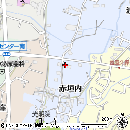 和歌山県岩出市赤垣内37周辺の地図