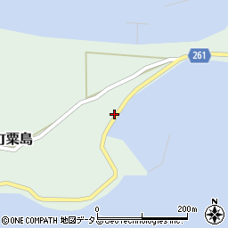 香川県三豊市詫間町粟島535周辺の地図