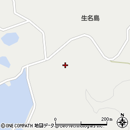 愛媛県越智郡上島町生名恵生周辺の地図