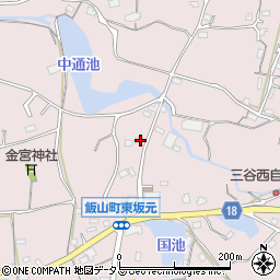 香川県丸亀市飯山町東坂元2684周辺の地図