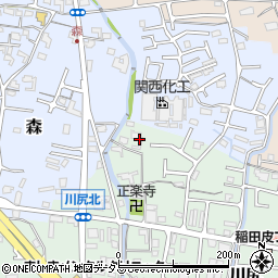 和歌山県岩出市川尻316周辺の地図