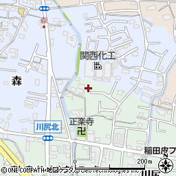 和歌山県岩出市川尻257-9周辺の地図