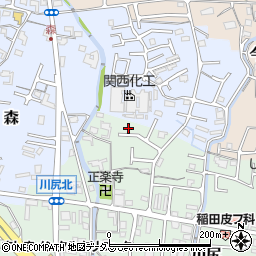 和歌山県岩出市川尻257-5周辺の地図