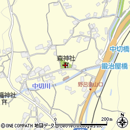 森神社周辺の地図