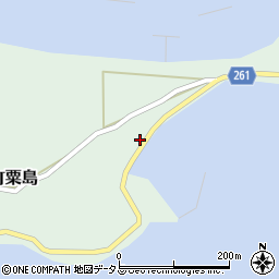 香川県三豊市詫間町粟島534周辺の地図