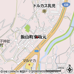 香川県丸亀市飯山町東坂元168-8周辺の地図