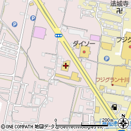 洋服の青山高松十川店周辺の地図