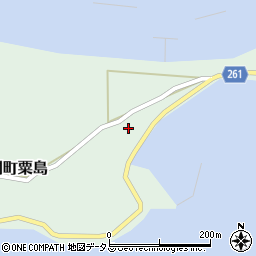 香川県三豊市詫間町粟島533周辺の地図