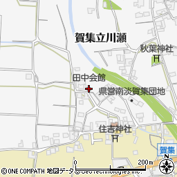 田中会館周辺の地図