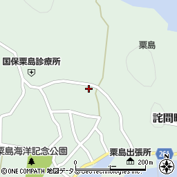 香川県三豊市詫間町粟島802周辺の地図