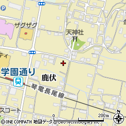 香川県木田郡三木町鹿伏185周辺の地図