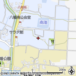 兵庫県南あわじ市賀集八幡南213周辺の地図