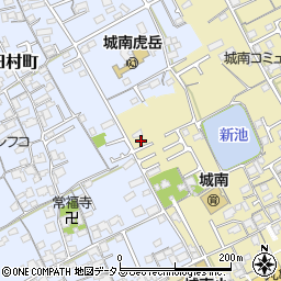 香川県丸亀市山北町283周辺の地図